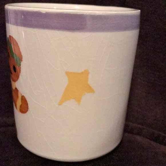 Final Price- RARE Made in Italy Hand Painted Santa Cookie Plate and Milk Cup - Picture 4 of 7